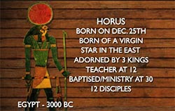 Horus and Jesus Compared