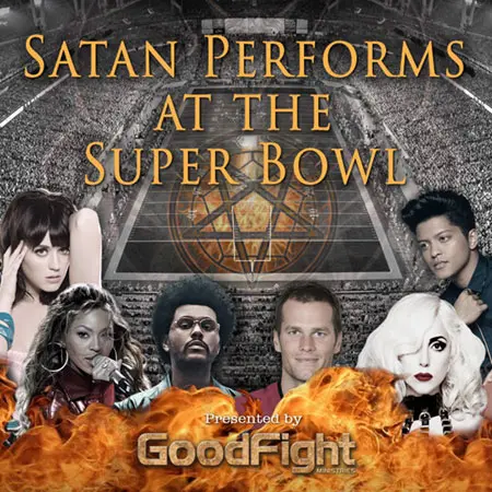 Satan Performs at the Super Bowl