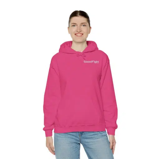 Fight the Good Fight Heavy Blend Hoodie - Image 5