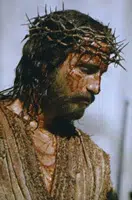 Jesus with a crown of thorns on his head